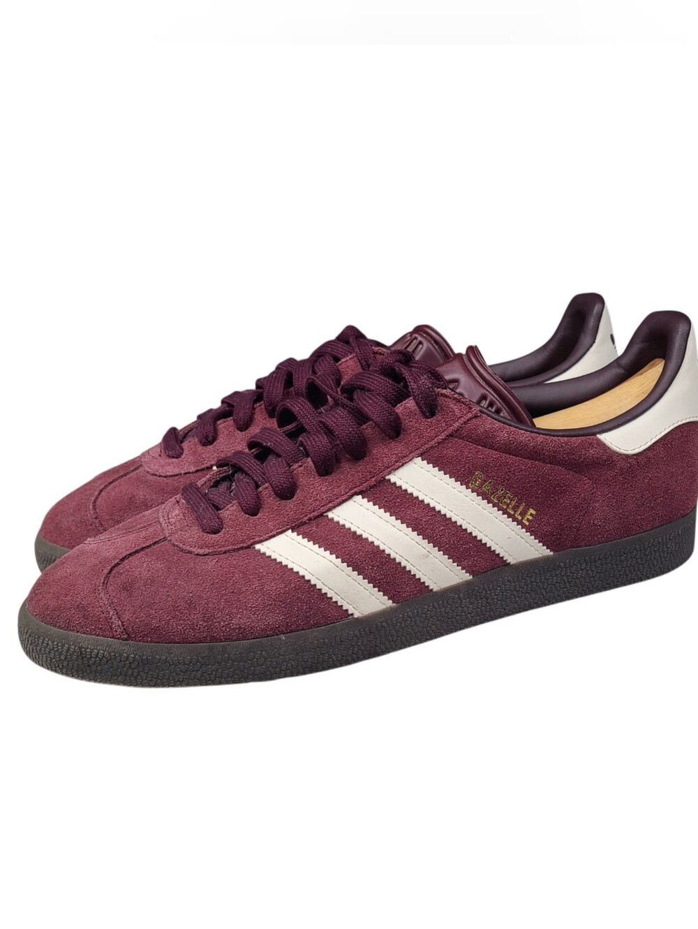 Adidas Gazelle Maroon Gum Suede Sneakers IG4990 Men's Size 9.5